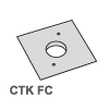 Нож поворотный CERATIZIT CTK FC  10.5x10.5x1.5  KCR08  80360027
