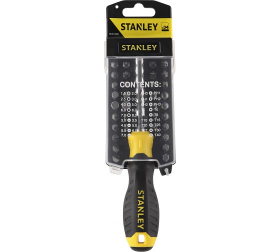 Отвертка под биты с набором бит STANLEY MultiBit STHT0-70885 в Екатеринбурге 