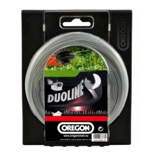 Леска триммерная "Oregon" DUOLINE 2,4х15м 295367E круг усиленныйсердечник в Екатеринбурге