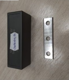 Нож WPW стандартный  50х12х1,7мм. реж.грани 3 отверстия TR22 CM501217_22 в Екатеринбурге
