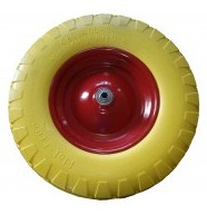Колесо полиуретановое VicArt d.380х20мм. PU4.80/4.00х80 D20 в Екатеринбурге