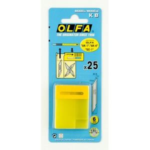 Лезвие для АК-1 "OLFA" перовое 25шт.  OL-KB