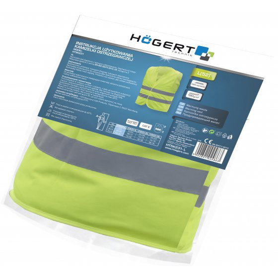 Светоотражающий жилет HOEGERT размер XL HT5K231-XL в Екатеринбурге