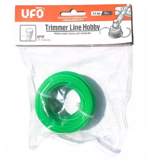 Нейлоновая леска UFO 2,4мм х 35 м (круг) 912024035U