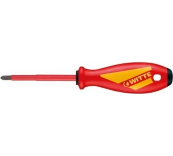 Отвертка Witte MAXX VDE Slim PZ1х80мм. 53961