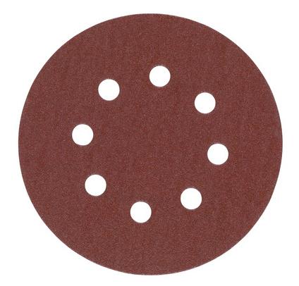 Шлифкруг Milwaukee 8отверстий 125 зерно60 цена за 1 штуку