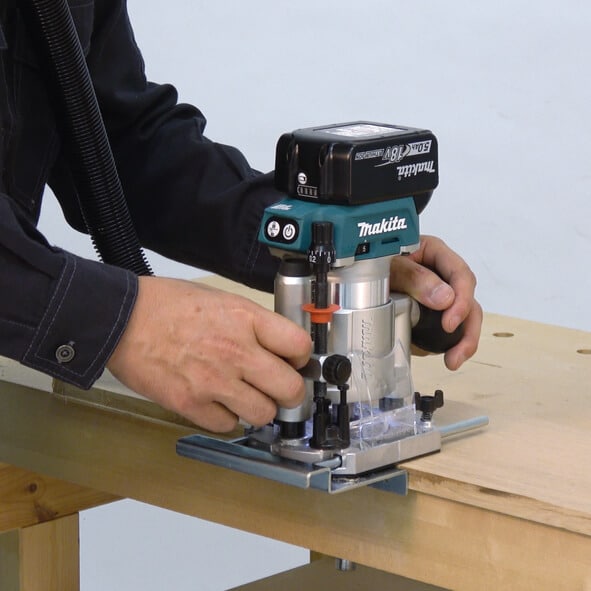 Кромочный фрезер "Makita" DRT50ZJX2 в Екатеринбурге