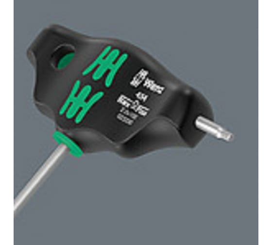 Отвёртка с Т-образной рукояткой WERA Hex-Plus 2 x 100 мм WE-023330 в Екатеринбурге 