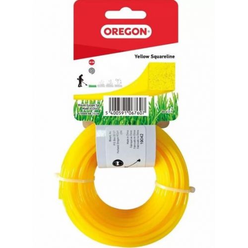 Леска Oregon Yellow Square 2,4мм - 15м (10013160/080620/0285506, 156) 69-412-Y в Екатеринбурге