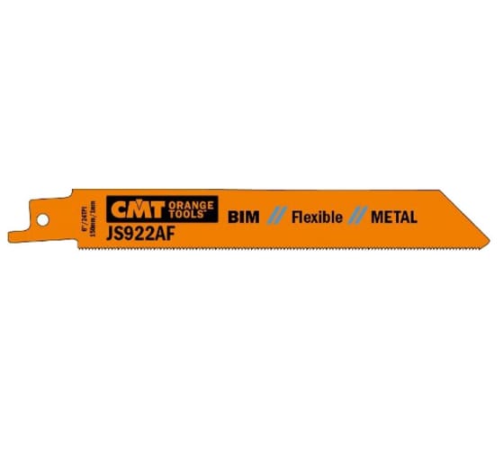 Пилки сабельные для металла CMT 150x1x24TPI JS922AF-5 (за 1 шт.) в Екатеринбурге
