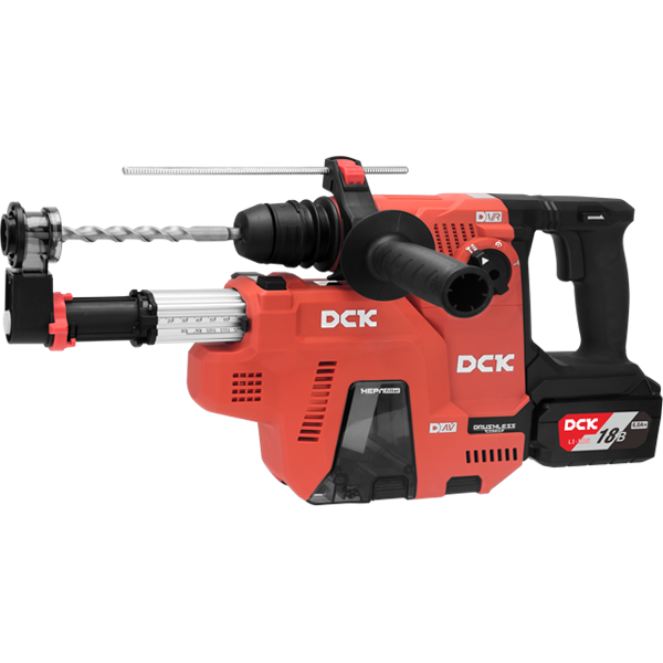 АКЦИЯ Перфоратор аккумуляторный бесщеточный DCK KRH20V-26 Сумка + 2 Акб и Зарядное устройство DCK KRH20V-26+2АКБ FFBL2040Li+З/У FFCL20-02 сумка