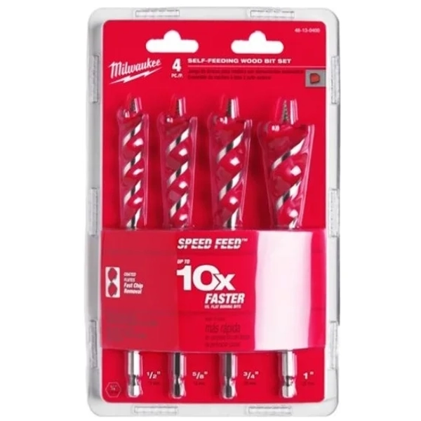 Набор сверл по дереву Milwaukee  Speed Feed  4932479477