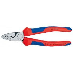 Инструмент для обжима контактных гильз "KNIPEX" 0,25-16мм.кв. KN-9772180 в Екатеринбурге 
