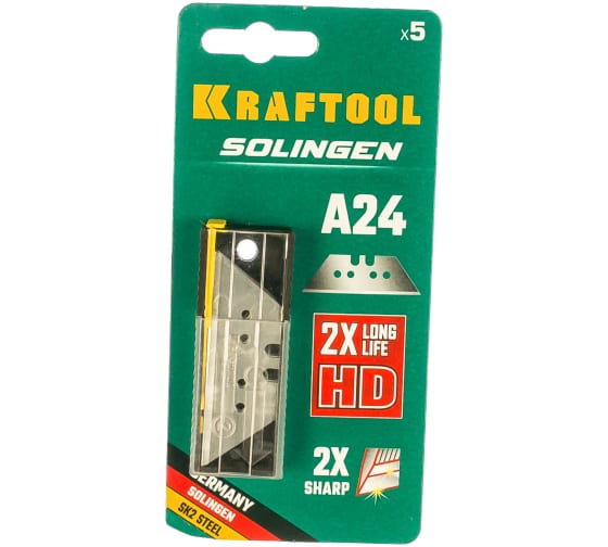 Лезвия трапециевидные Kraftool 5шт. 09625-S5_z02 в Екатеринбурге