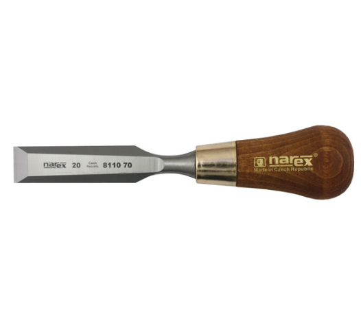 Стамеска NAREX WOOD LINE PLUS зачистная 20мм.  811070