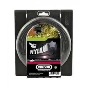 Леска триммерная "Oregon" Nylium Starline 3,0х15м 110986Е звезда черная в Екатеринбурге
