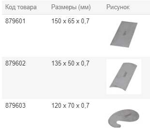 Набор циклей "NAREX" 3шт.  854100 в Екатеринбурге 