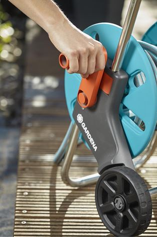 Тележка для шланга AquaRoll S с комплектом для полива GARDENA 18502-50.000.00 в Екатеринбурге