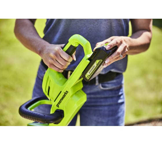 Аккумуляторный кусторез Greenworks G24HT56 2205507 в Екатеринбурге