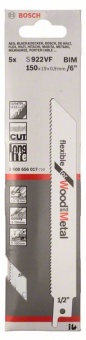 Пильное полотно Bosch S922 VF BiMet 150мм 2608656017 в Екатеринбурге