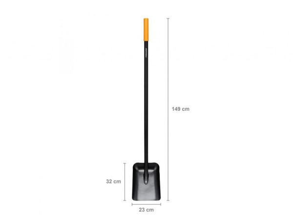Лопата Fiskars совковая с ручкой Solid  1066720