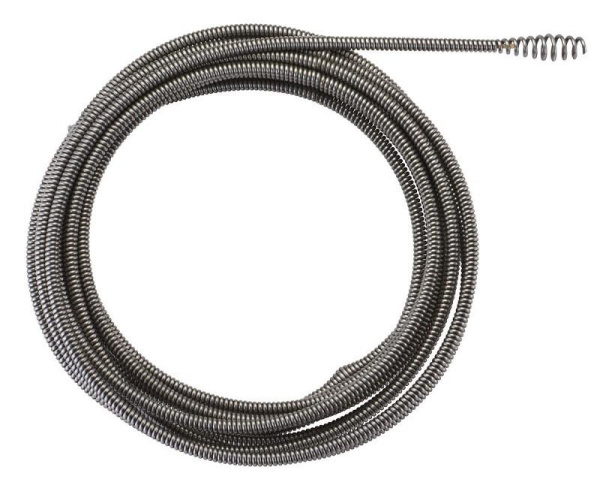 Троссик Milwaukee для прочистной машины 8мм x 7.6м spiral, pivot bulb auger