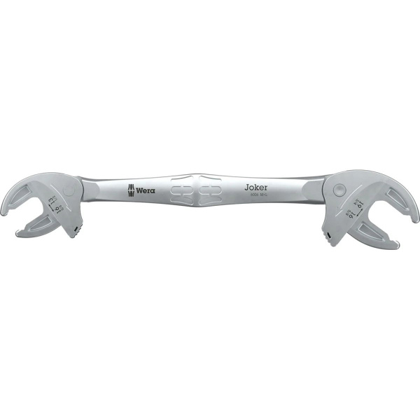 Ключ гаечный рожковый двусторонний с самонастройкой WERA 6006 Joker M/L , 13 - 19 x 240 мм WE-020331 в Екатеринбурге 