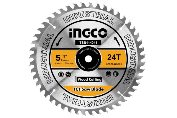 Диск пильный INGCO INDUSTRIAL TCT 140 мм TSB114041  в Екатеринбурге