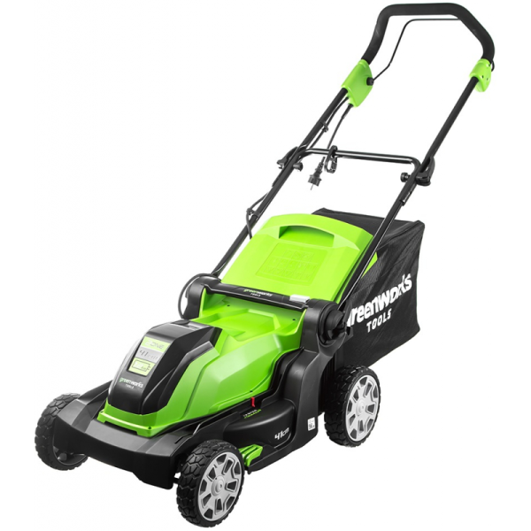 Газонокосилка Greenworks 1200Вт 41см 50литров 2505207 в Екатеринбурге