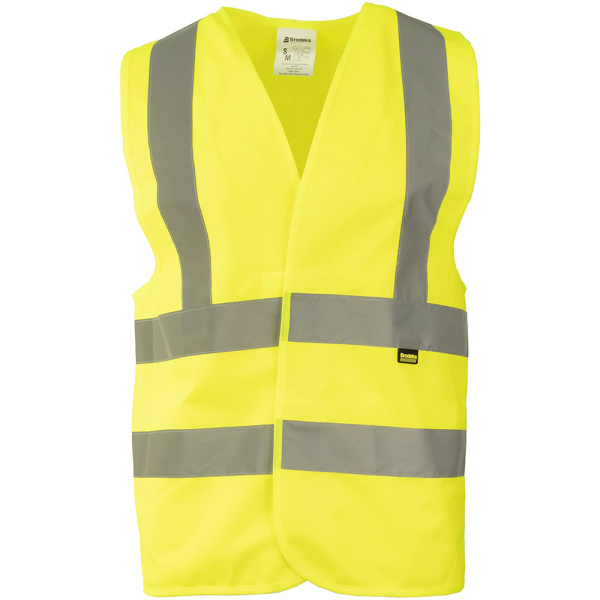 Сигнальный жилет Brodeks KM125 желтый (2XL/3XL) 00-00000676-2XL/3XL в Екатеринбурге
