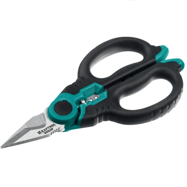Ножницы электрика KRAFTOOL Electric  4-в-1 160 мм с чехлом  23356 в Красноярске 