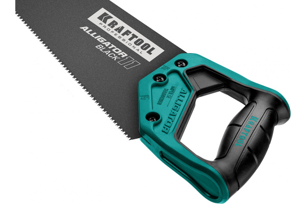Ножовка по дереву Kraftool Alligator BLACK 3D 500мм 11TPI 15205-50 в Екатеринбурге 