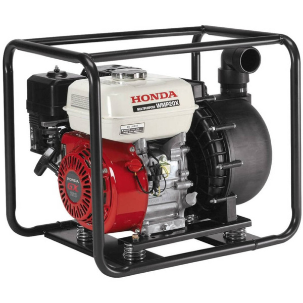 Мотопомпа бензиновая Honda WMP20X1E1T в комплекте с рукавами