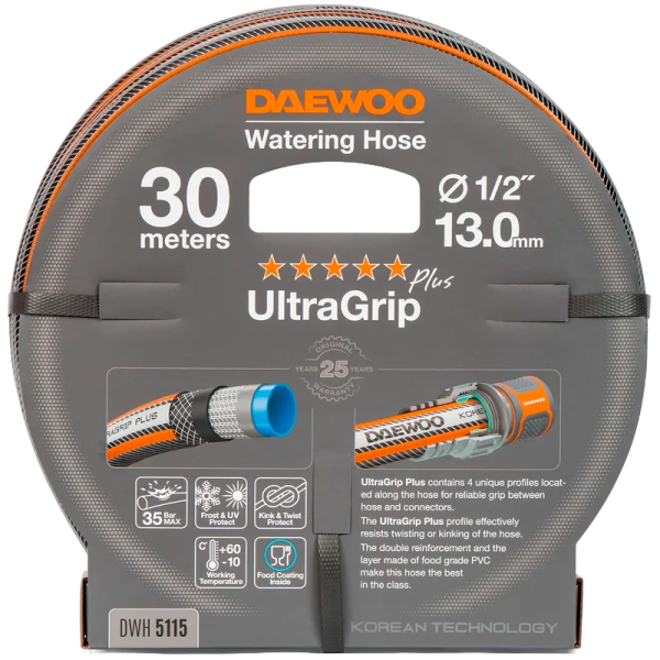 Шланг UltraGrip  диаметром 1/2" (13мм), длина 30 метров DAEWOO DWH 5115 в Екатеринбурге