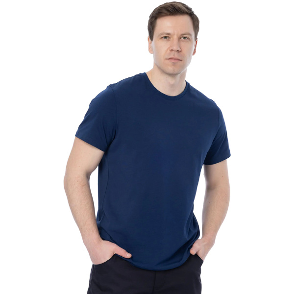 Футболка Brodeks KS711, темно-синий (M) KA-00005481-M в Екатеринбурге