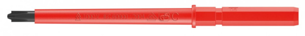 Отвёртка-насадка сменная PlusMinus Wera 62 i PH/S Kraftform Kompakt VDE, 1 x 154 мм WE-003440 в Екатеринбурге 