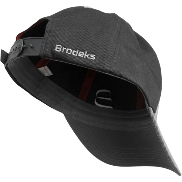 Бейсболка Brodeks KM130, серый/черный (б/р) 00-00000678-б/р в Екатеринбурге