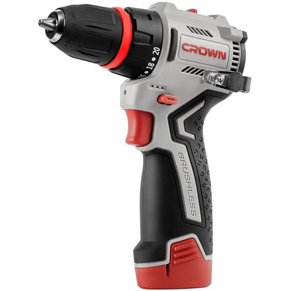 Аккумуляторная дрель-шуруповерт CROWN CT21129HQX-2 BMC