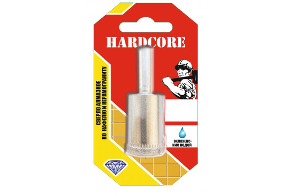 Коронка алмазная HARDCORE 12мм.  152012 4680037347376