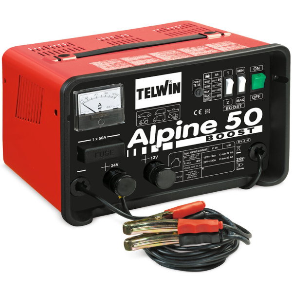 Зарядное устройство  ALPINE 50 BOOST 12-24V Telwin