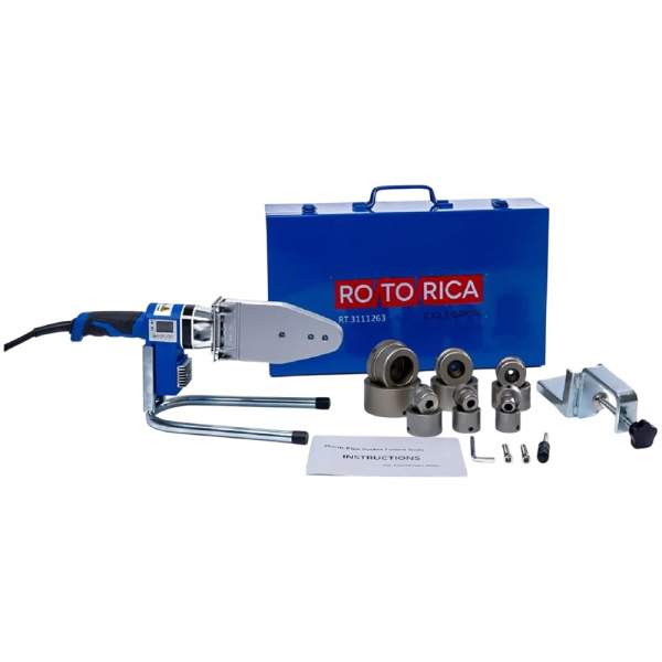 Сварочный аппарат раструбный ROTORICA Rocket Welder 63 Blue серия Top  RT.3111263 в Екатеринбурге