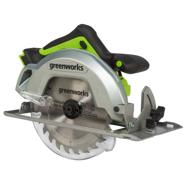 Аккумуляторная циркулярная пила Greenworks G24CS  1500907 в Екатеринбурге