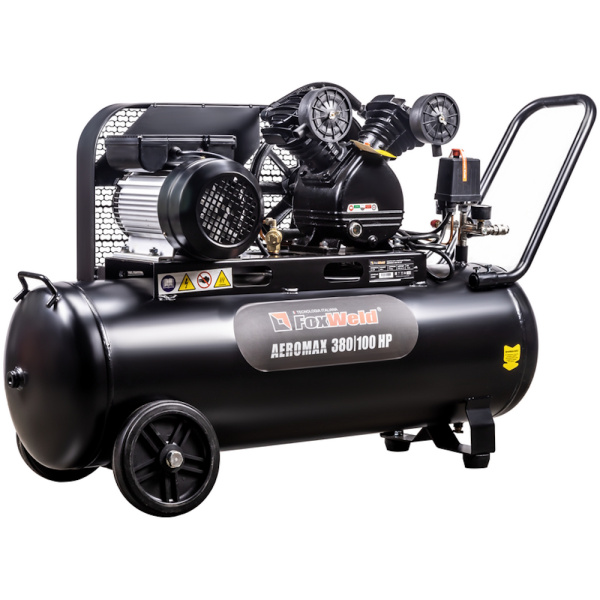 Компрессор масляный ременной FOXWELD AEROMAX 380/100 HP 7068