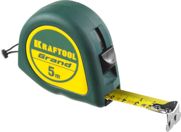 Рулетка KRAFTOOL GRAND 05 метров 25мм. 34022-05-25 в Екатеринбурге 