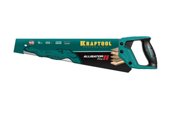 Ножовка по дереву Kraftool Alligator 3D 11" 11TPI 15203-45 в Екатеринбурге 