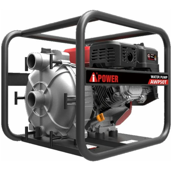 Мотопомпа бензиновая для грязной воды A-iPower AWP50T 30221 в Екатеринбурге