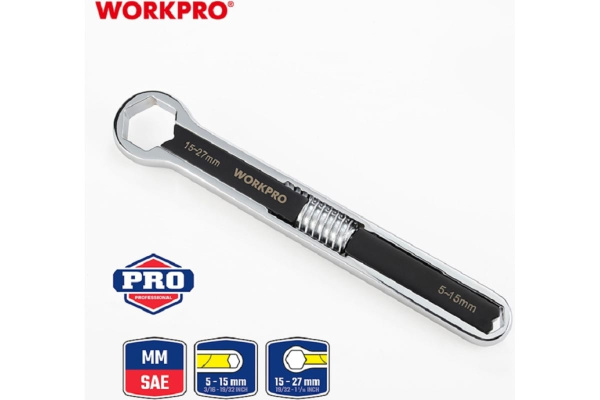 Ключ накидной универсальный WORKPRO 5-27мм WP272016 в Екатеринбурге 