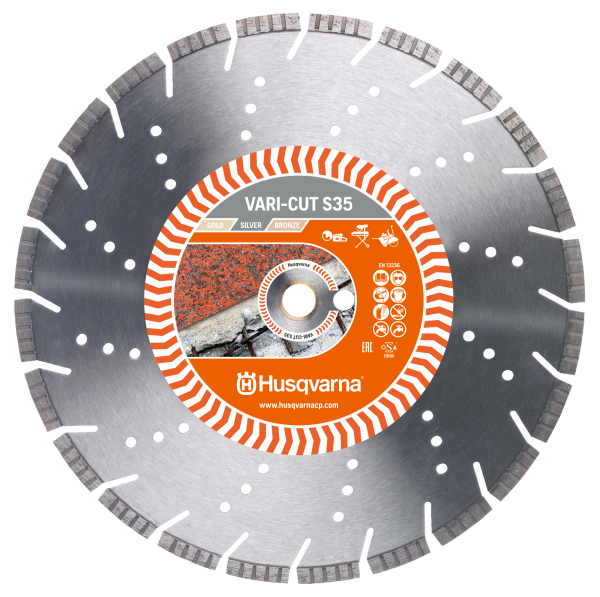 Диск алмазный "HUSQVARNA" VARI-CUT S35-400-25.4/20.0  5879059-01 в Екатеринбурге