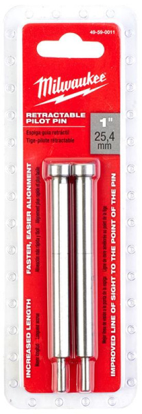 Выталкиватель телескопический Milwaukee 25мм (2шт)