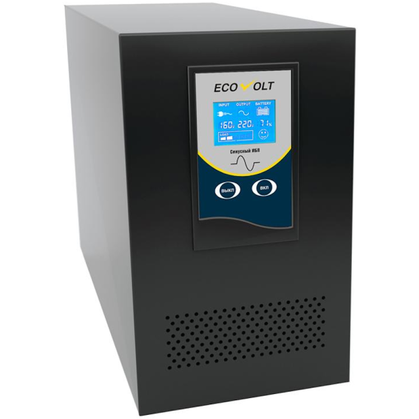 Источник бесперебойного питания переменного тока Ecovolt LUX7096C (7кВт, 220В, 50Гц)